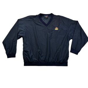 US Open Gold Coll Shirt Men's 1997 Congressional Country Club V-Neck Blue XL
